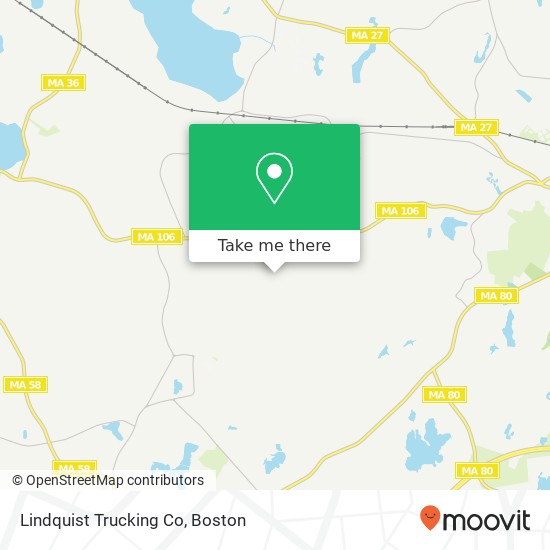 Mapa de Lindquist Trucking Co