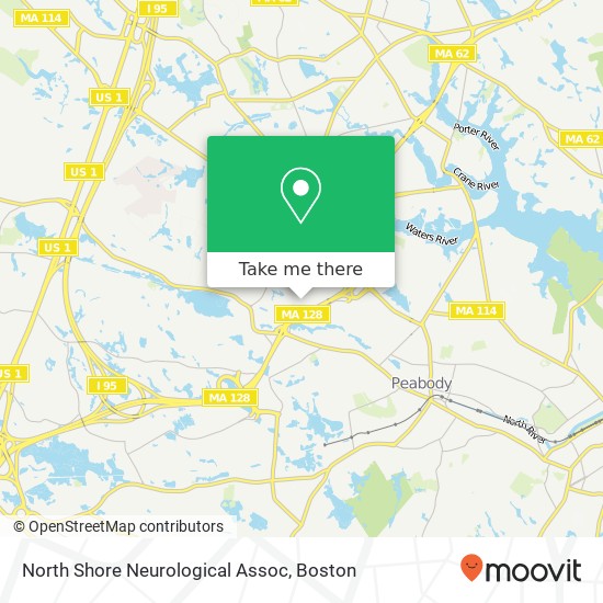 North Shore Neurological Assoc map