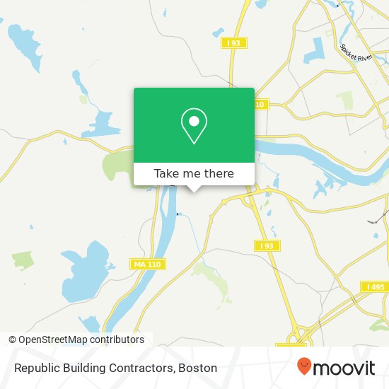 Republic Building Contractors map