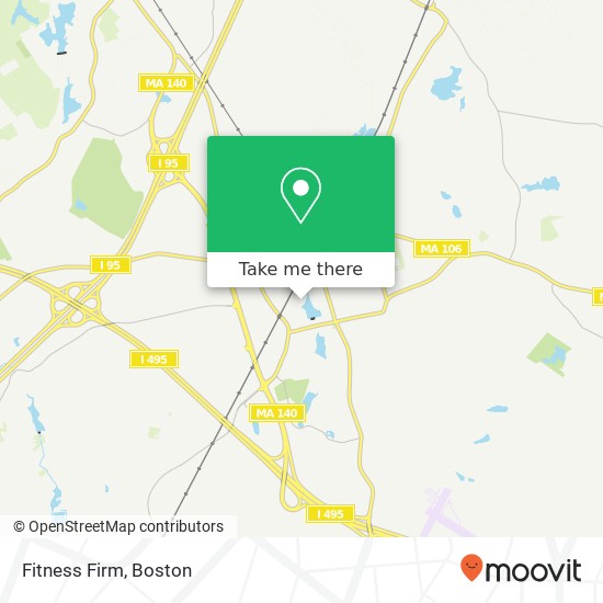 Fitness Firm map