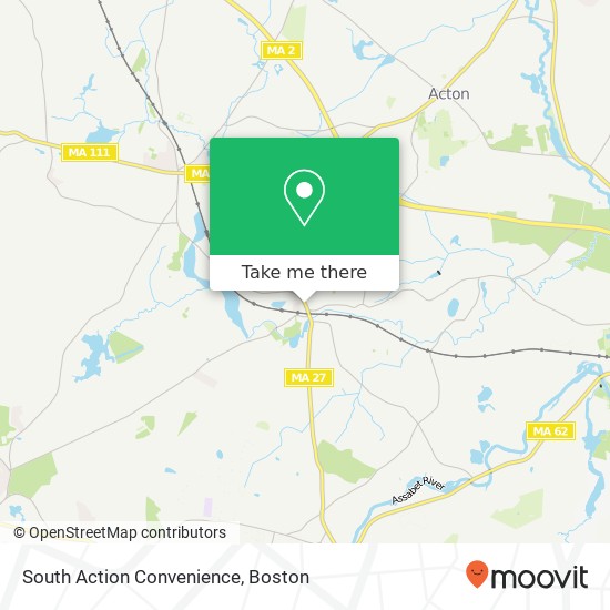 South Action Convenience map