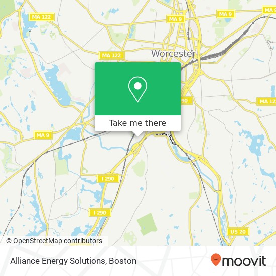 Alliance Energy Solutions map