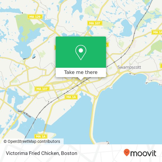 Victorima Fried Chicken map