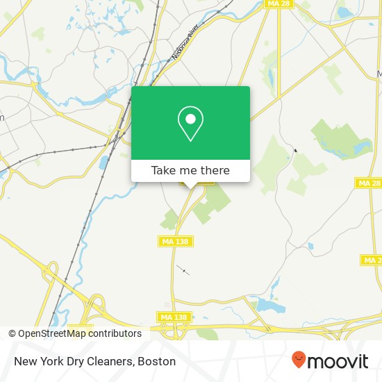 Mapa de New York Dry Cleaners