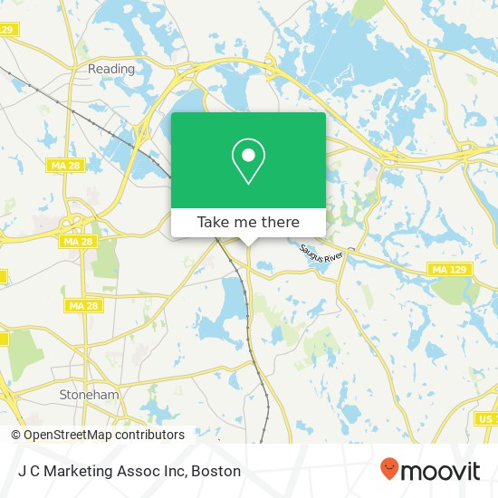 J C Marketing Assoc Inc map