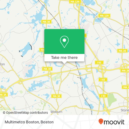 Multimetco Boston map