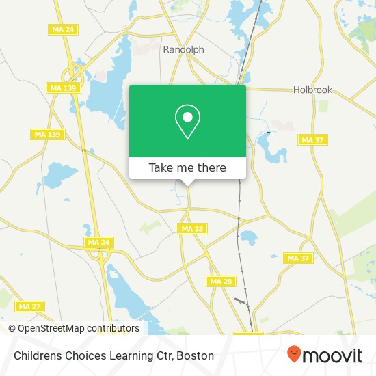 Childrens Choices Learning Ctr map