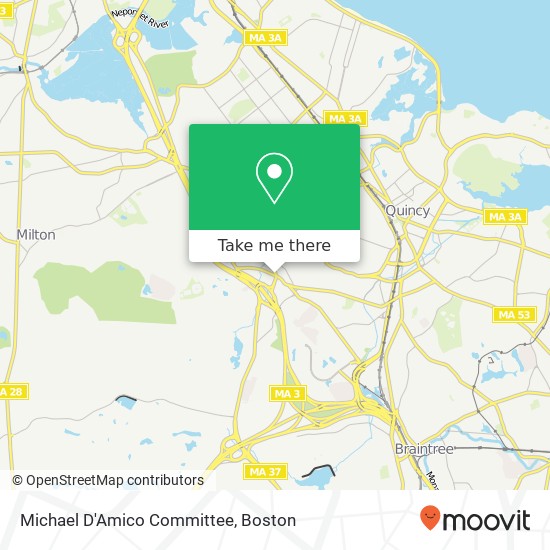 Michael D'Amico Committee map