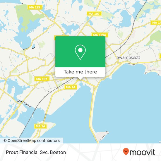 Prout Financial Svc map