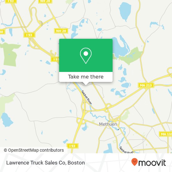 Mapa de Lawrence Truck Sales Co