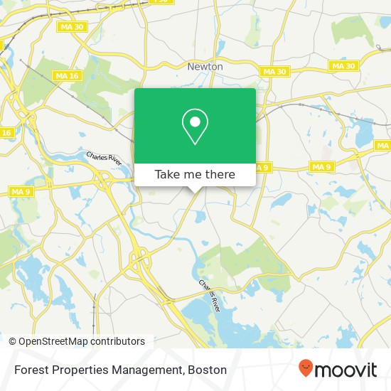 Mapa de Forest Properties Management