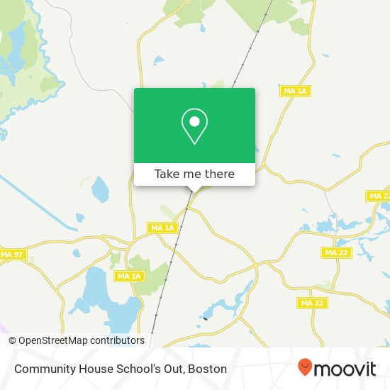Mapa de Community House School's Out
