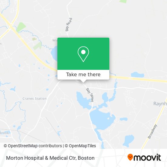 Morton Hospital & Medical Ctr map