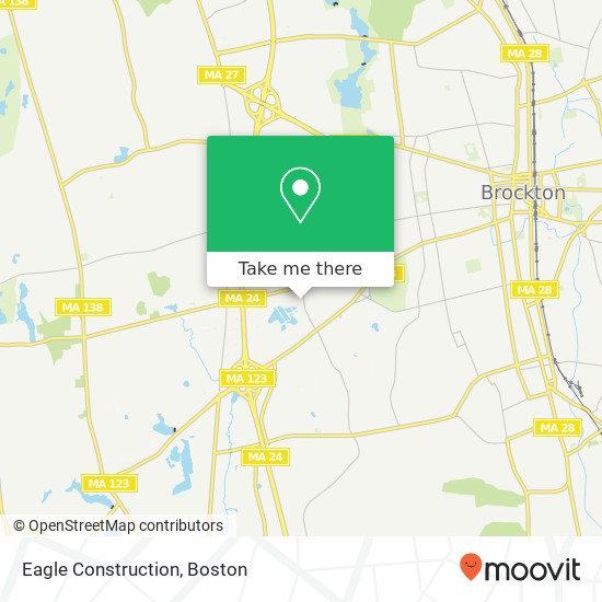 Eagle Construction map
