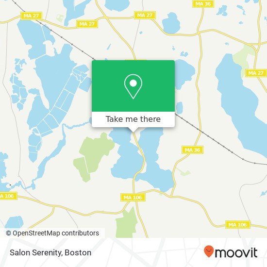 Salon Serenity map