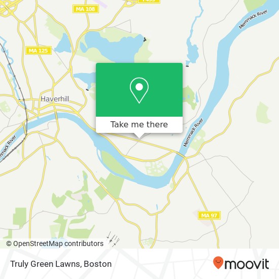 Truly Green Lawns map