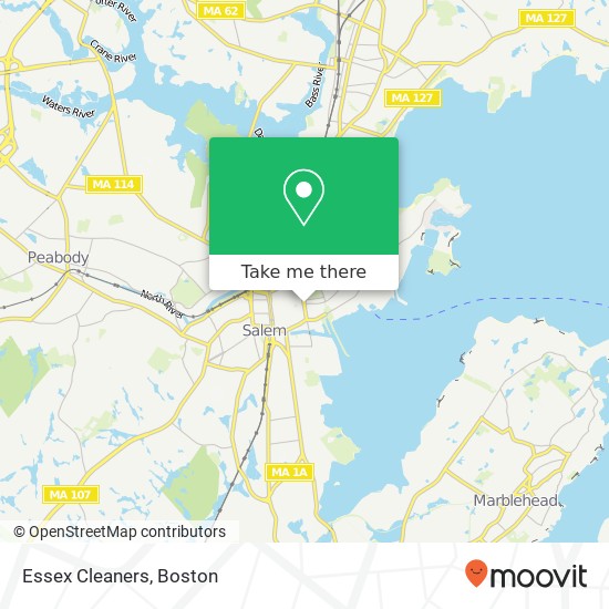 Mapa de Essex Cleaners