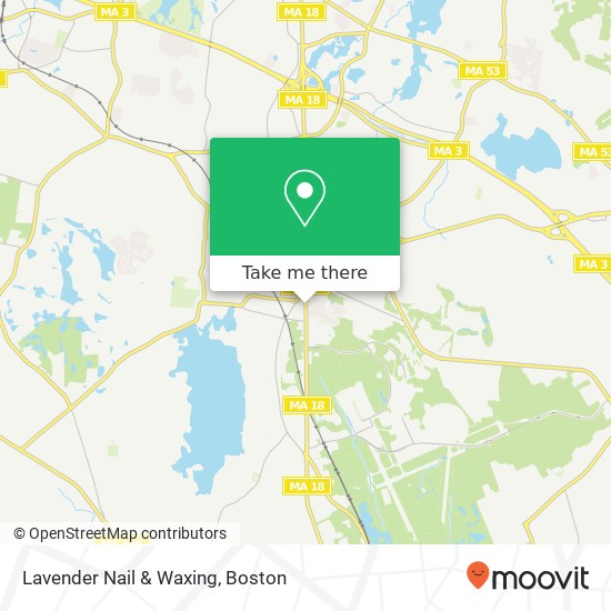 Lavender Nail & Waxing map