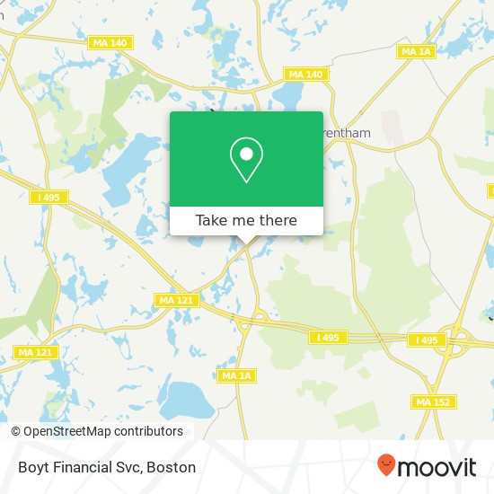 Mapa de Boyt Financial Svc