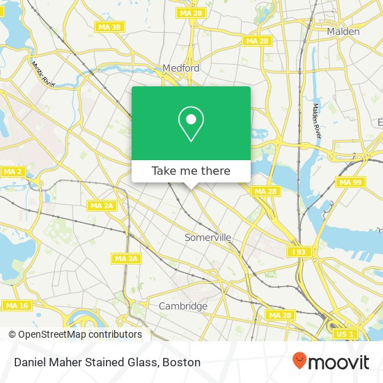 Mapa de Daniel Maher Stained Glass