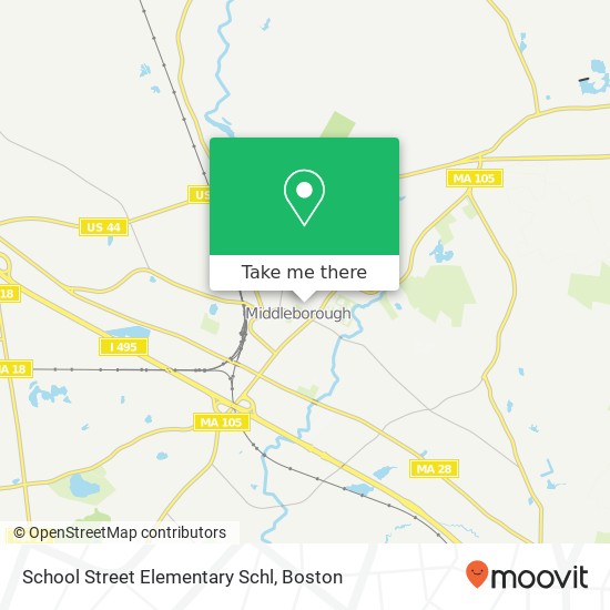 Mapa de School Street Elementary Schl