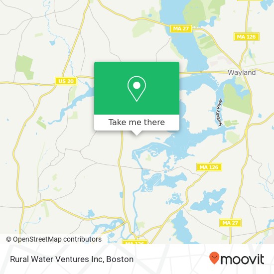 Rural Water Ventures Inc map