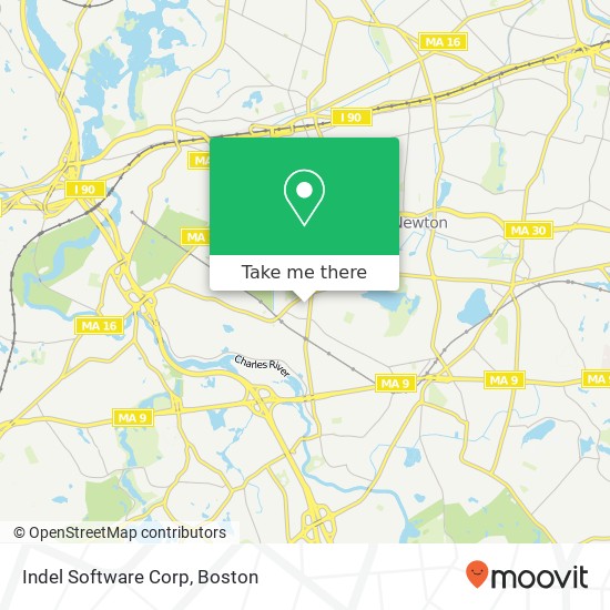 Mapa de Indel Software Corp