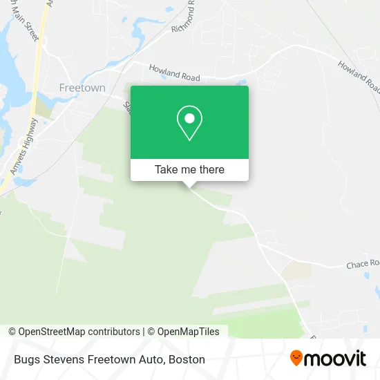 Bugs Stevens Freetown Auto map