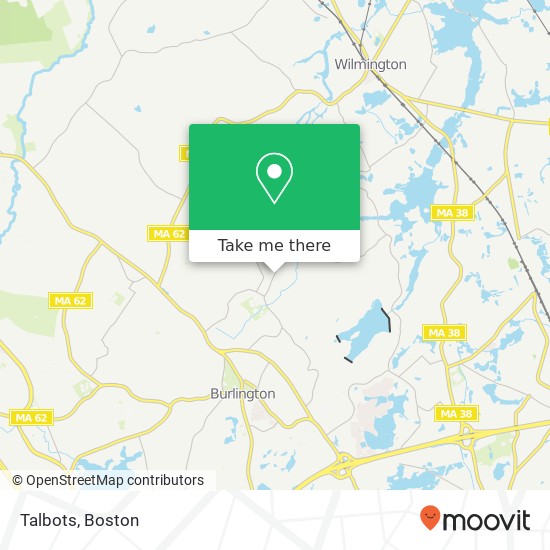 Talbots map