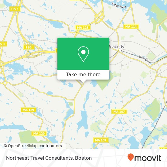 Mapa de Northeast Travel Consultants