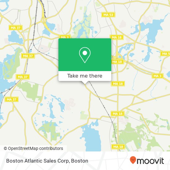 Mapa de Boston Atlantic Sales Corp