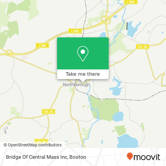 Bridge Of Central Mass Inc map