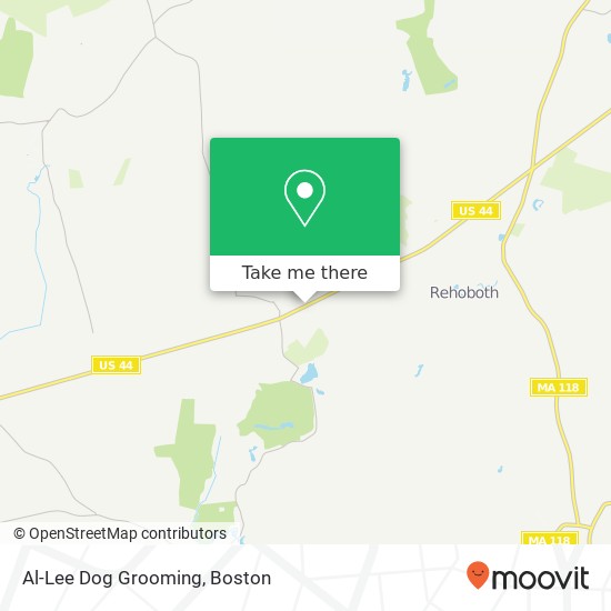 Al-Lee Dog Grooming map