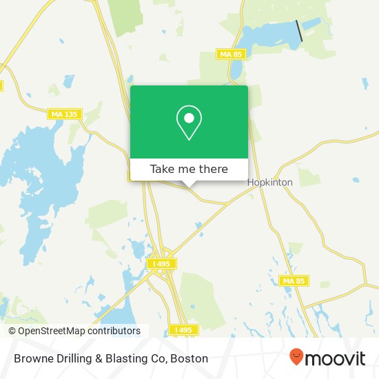 Mapa de Browne Drilling & Blasting Co