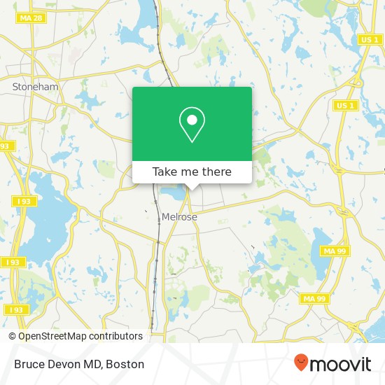 Bruce Devon MD map