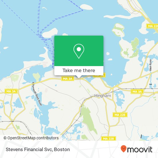 Stevens Financial Svc map