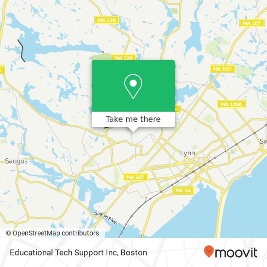 Mapa de Educational Tech Support Inc