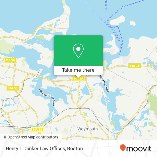 Henry T Dunker Law Offices map