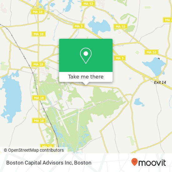 Mapa de Boston Capital Advisors Inc