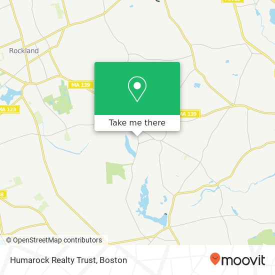 Humarock Realty Trust map