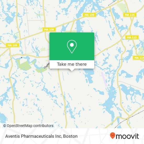 Aventis Pharmaceuticals Inc map