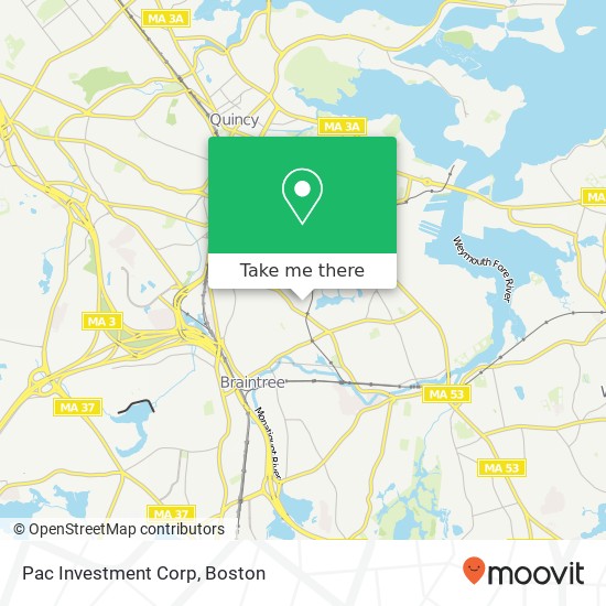 Pac Investment Corp map
