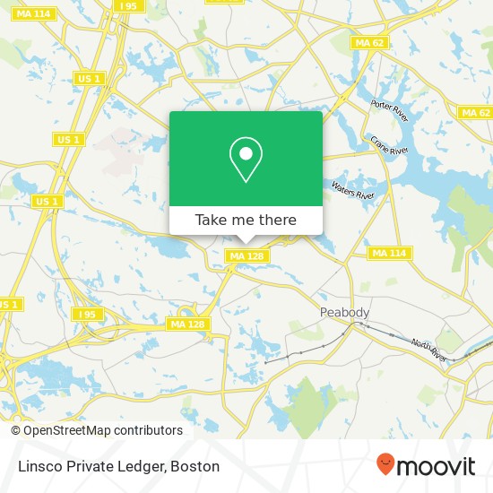 Mapa de Linsco Private Ledger