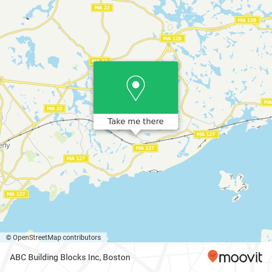 ABC Building Blocks Inc map