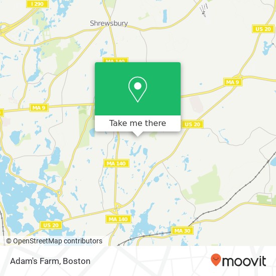 Mapa de Adam's Farm