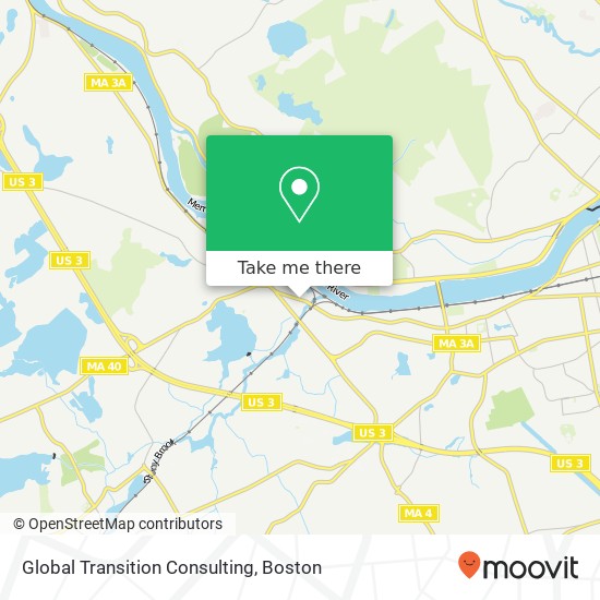 Global Transition Consulting map