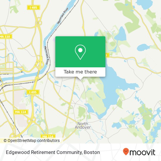 Mapa de Edgewood Retirement Community