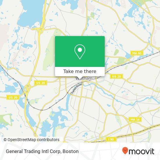 General Trading Intl Corp map