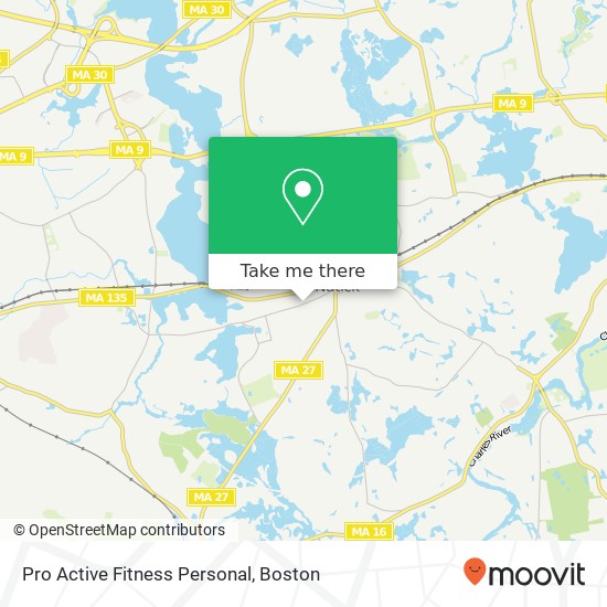 Mapa de Pro Active Fitness Personal