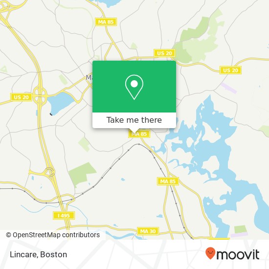 Lincare map